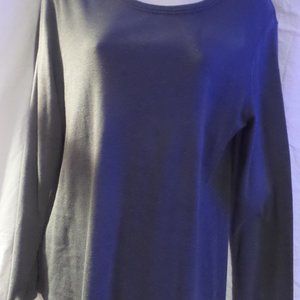 Fashion Bug women's Gray long sleeve Tee Shirt Size XL